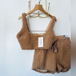Cozy Tan Pajama Set